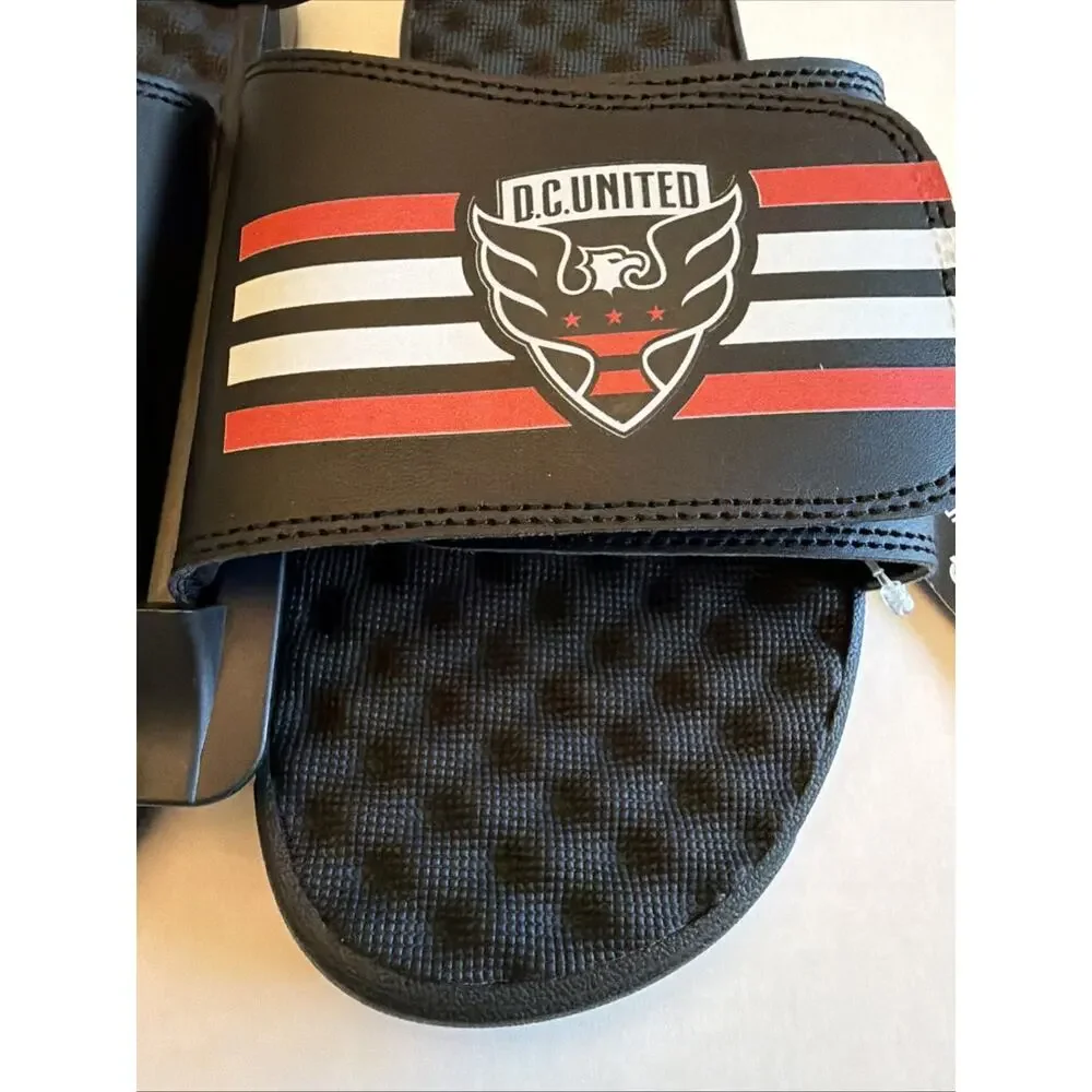 MLS D.C. United Slides Men’s Size 10 Brand New